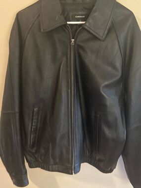 Vintage Colebrook Men’s Leather Bomber